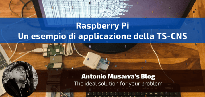 Raspberry Pi – Un esempio di applicazione della TS-CNS